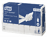 Полотенца бумажные листовые Tork Advanced 120288, Н2, 2-слойные			