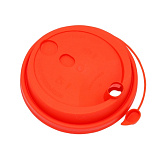 Крышка для горячих напитков 90 мм box4food, красная матовая